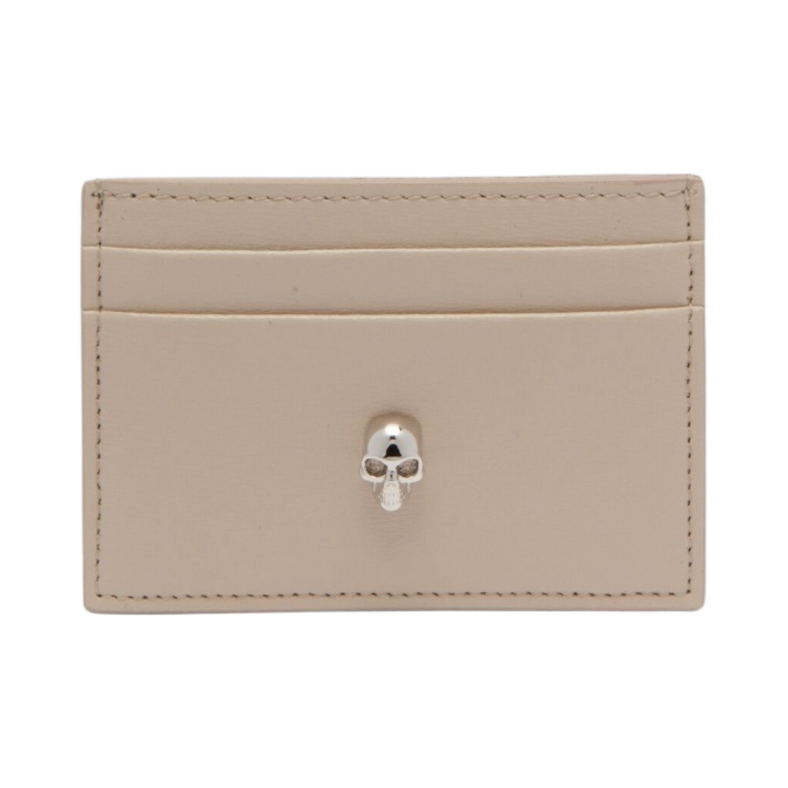 알렉산더 맥퀸 스컬 카드 홀더 카멜(Alexander McQueen Skull Card Holder Camel)
