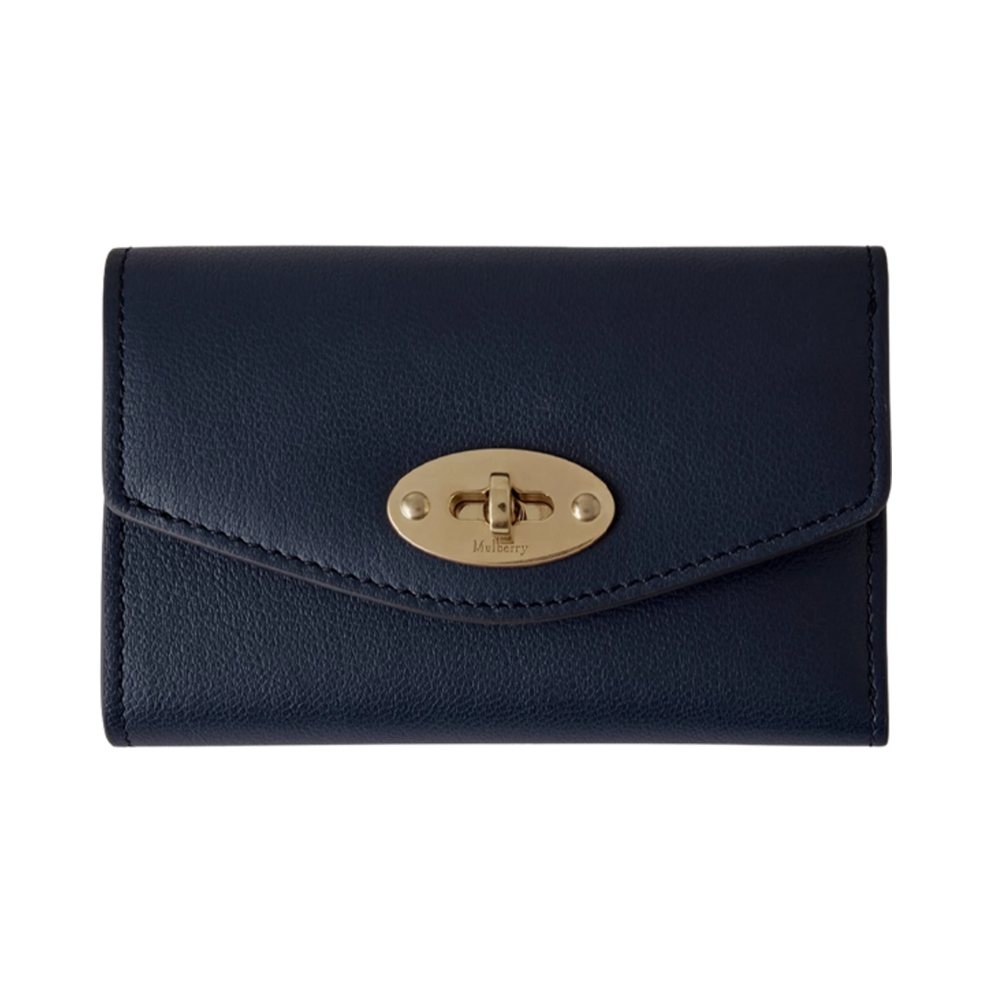 RL7820-587U888 Mulberry Micro Classic Grain Darley Folded Multi Card Wallet Night Sky