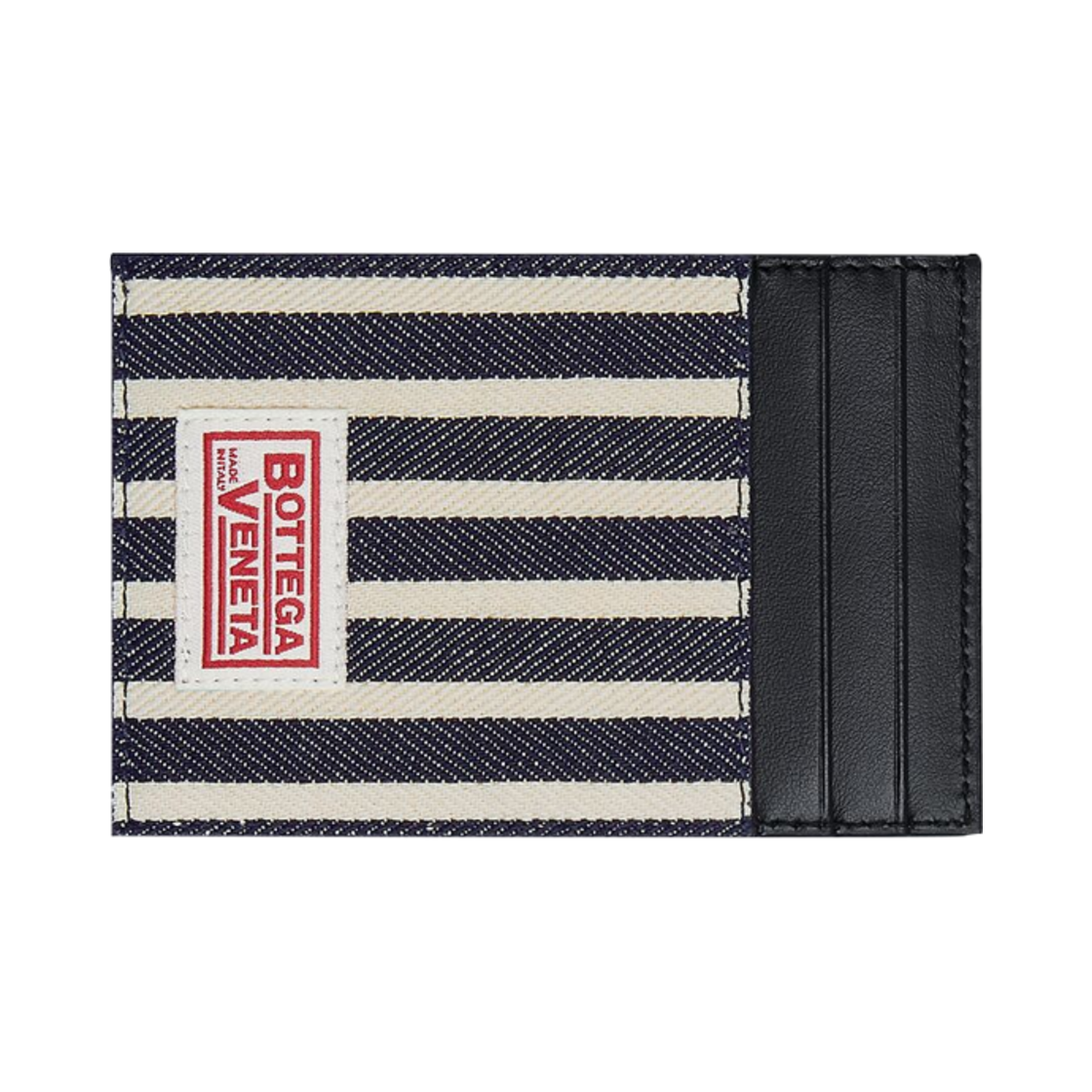 보테가 베네타 카세트 카드 케이스 네이비 화이트(Bottega Veneta Cassette Card Case Navy White) - 2