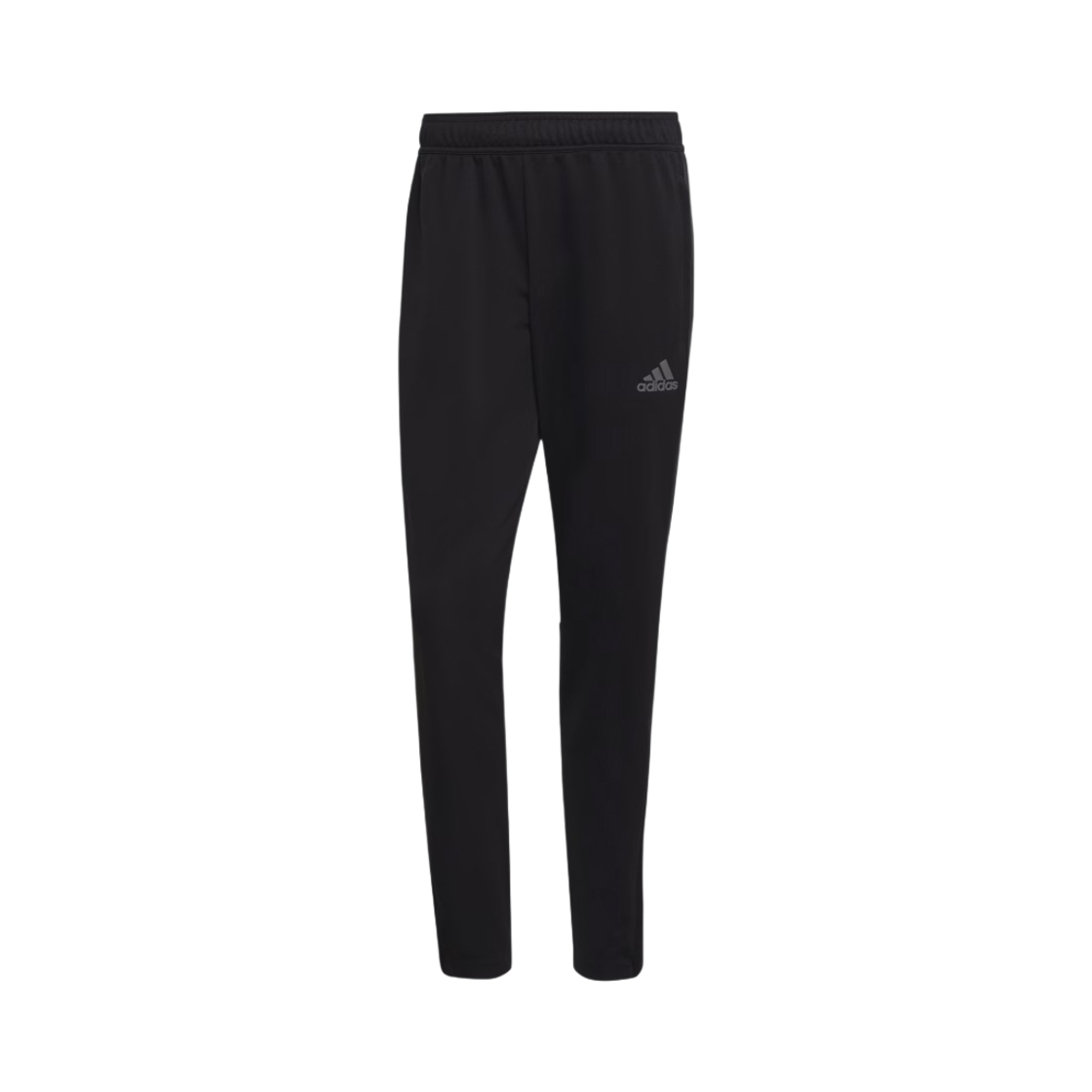 아디다스 에어로레디 세레노 슬림 테이퍼드 컷 삼선 팬츠 블랙 - KR 사이즈(Adidas Aeroready Sereno Slim Tapered Cut 3-Stripes Pants Black - KR Sizing) - 1