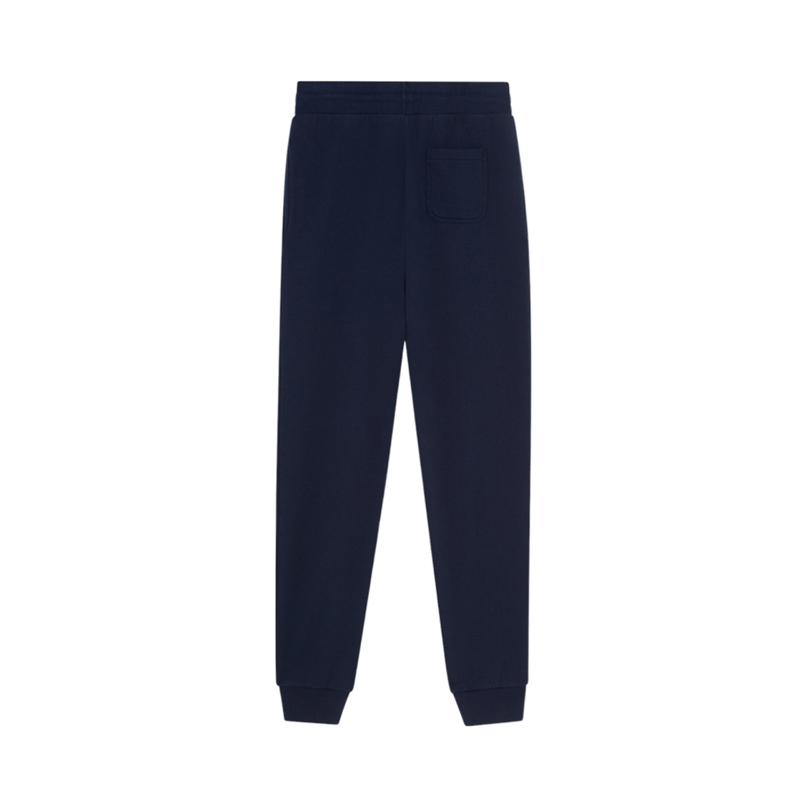 (W) 메종 키츠네 트라이컬러 폭스 패치 클래식 조그 팬츠 네이비((W) Maison Kitsune Tricolor Fox Patch Classic Jog Pant Navy) - 2