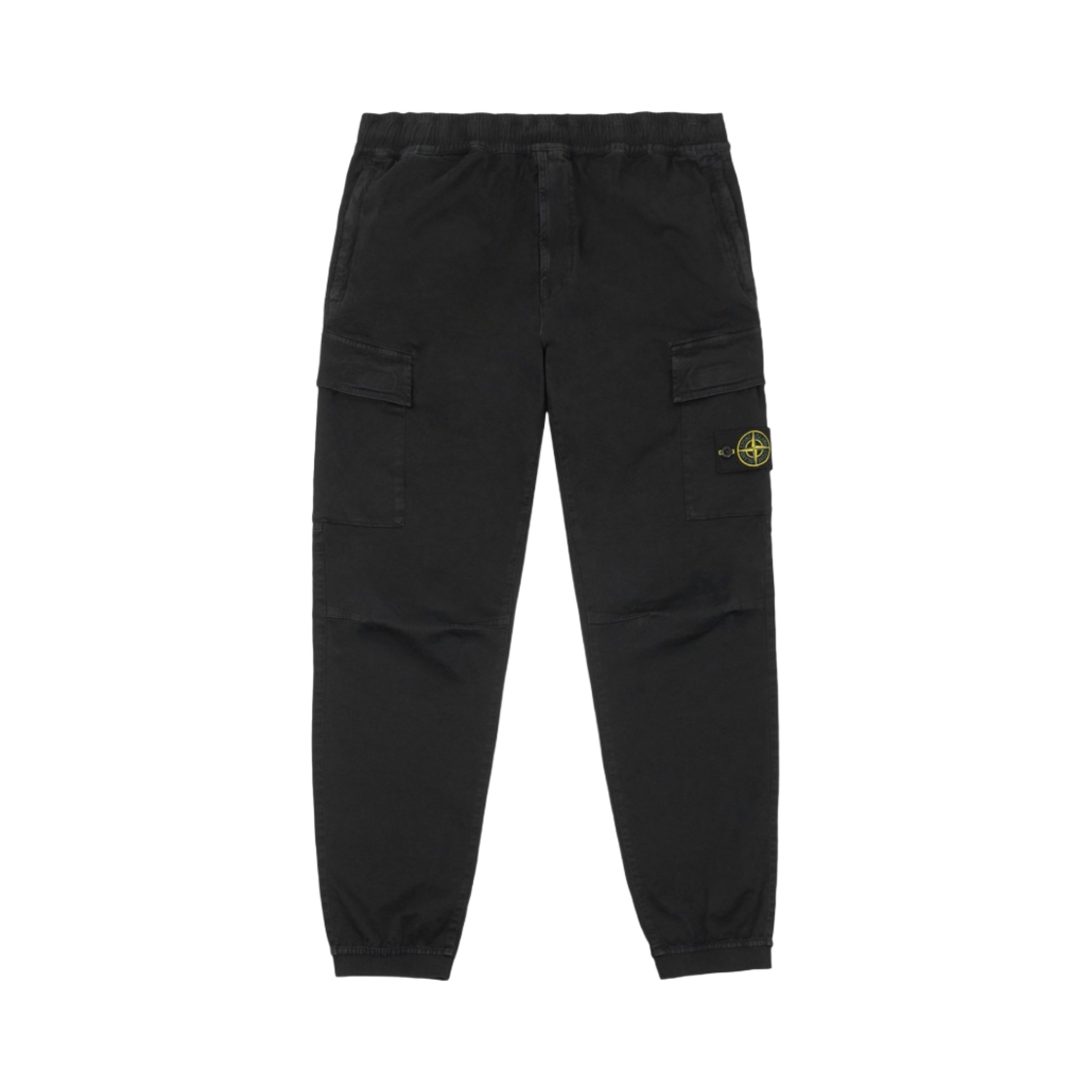 스톤 아일랜드 313L1 올드 다이 트리트먼트 카고 팬츠 블랙 - 21FW