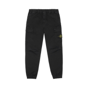 Stone Island 313L1 Old Dye Treatment Cargo Pants Black - 21FW