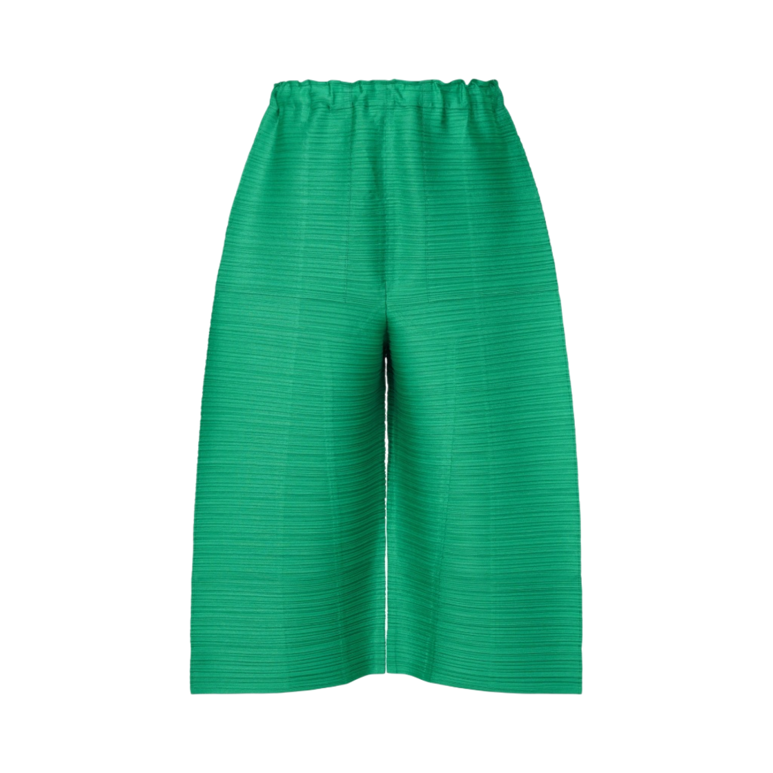 (W) 플리츠 플리즈 이세이 미야케 루트 팬츠 그린((W) Pleats Please Issey Miyake Route Pants Green) - 1