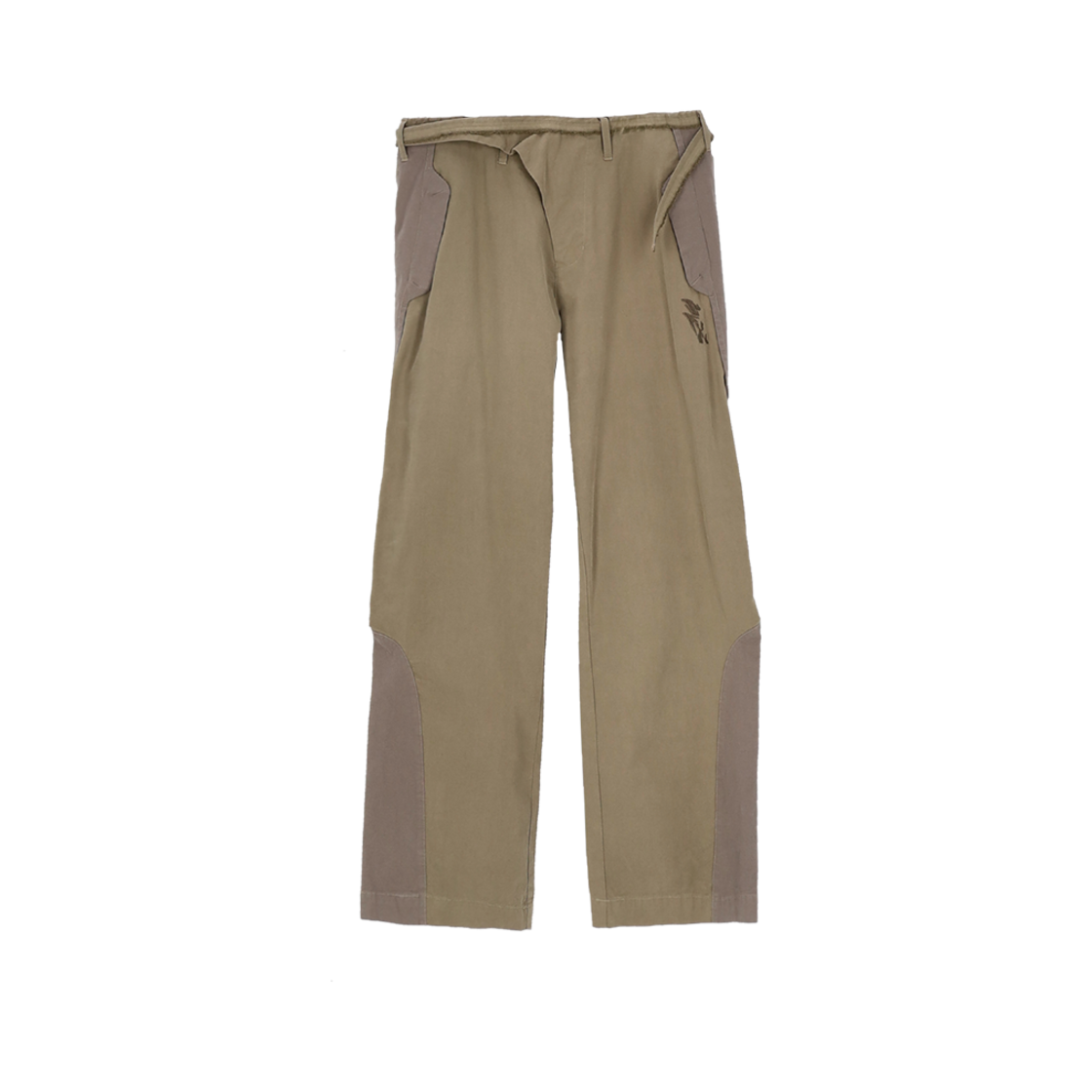 CK25SSPT02OV Cost Per Kilo Belted Chino Pants Olive