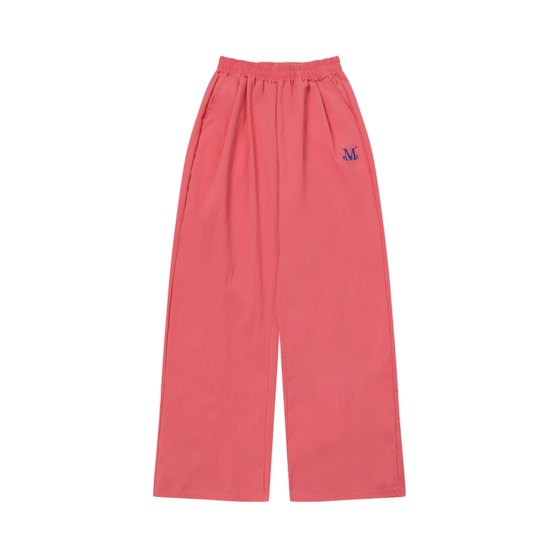 P00000KN_PK MUCENT Cielo Linen Wide Pintuck Pants Pink
