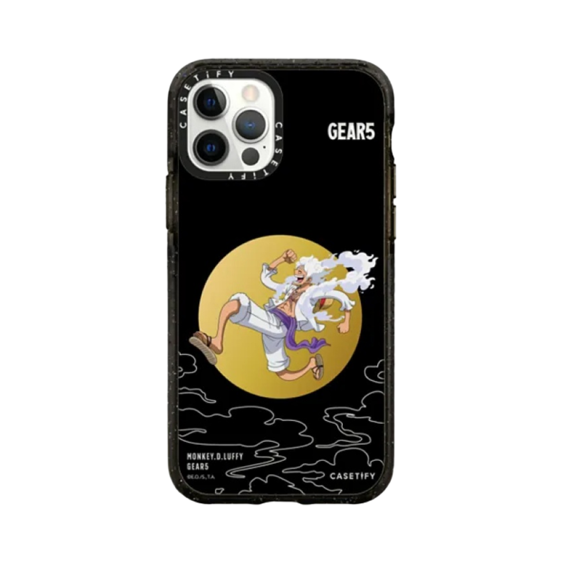 케이스티파이 x 원피스 아이폰 기어 5 루피 임팩트 케이스 블랙(Casetify x One Piece iPhone Gear 5 Luffy Impact Case Black) - 3