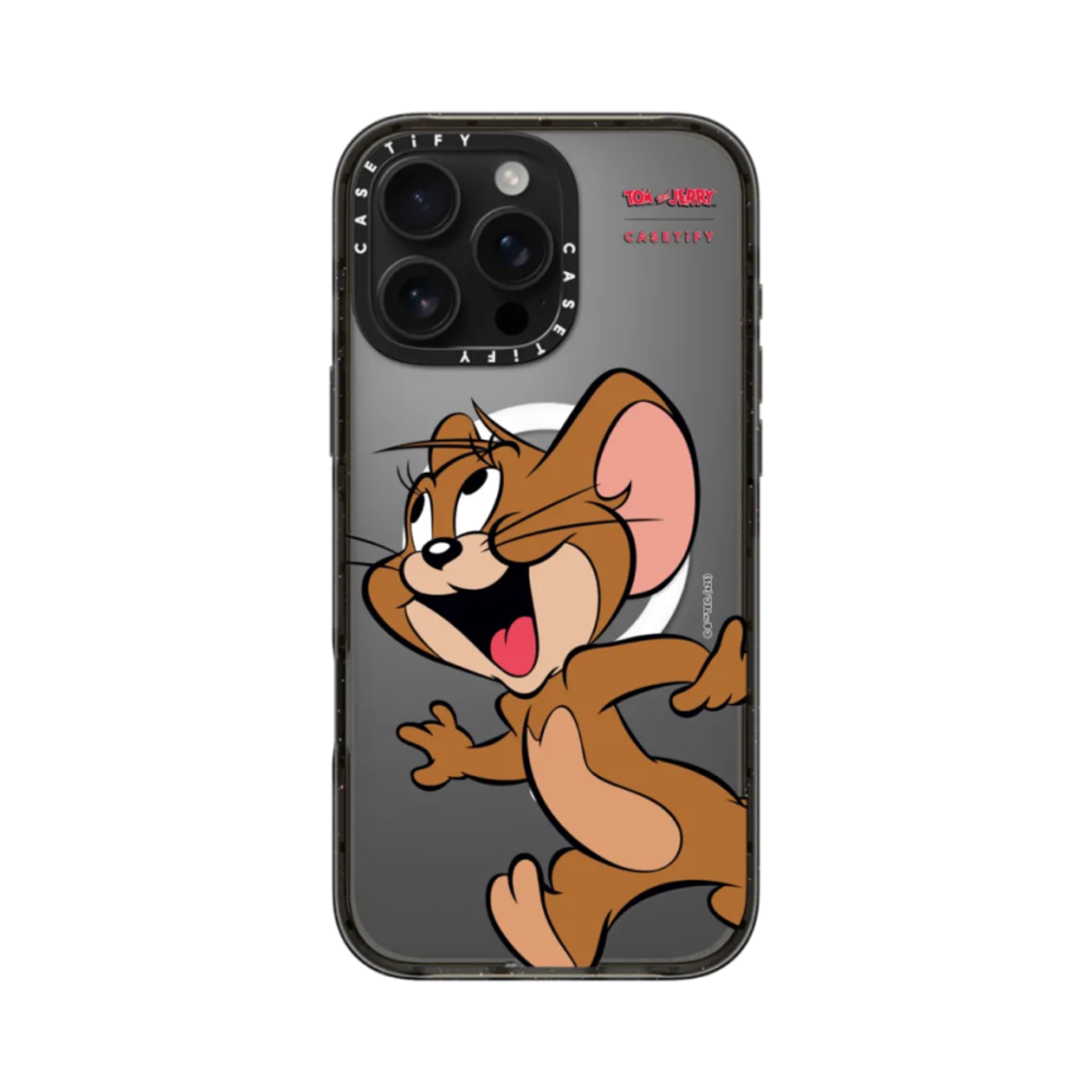 케이스티파이 x 톰과 제리 아이폰 제리 캐릭터 맥세이프 임팩트 케이스 블랙(Casetify x Tom & Jerry iPhone Jerry Character Magsafe Impact Case Black) - 2