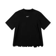 Ader Error Og; Diagonal @2221 T-Shirt Noir