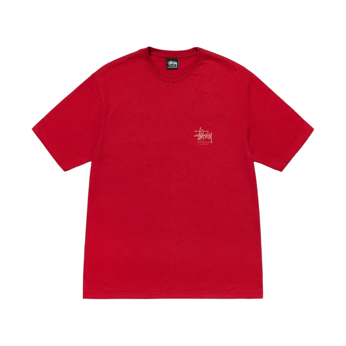 스투시 드래곤 티셔츠 다크 레드(Stussy Dragon T-Shirt Dark Red) - 2