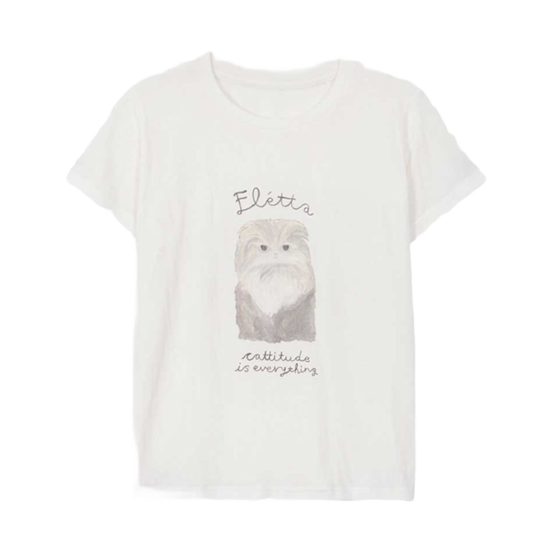 FLETTA-20 FLETTA Linen Cat Tee