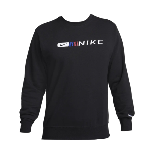 Nike NSW French Terry Crewneck Sweatshirt Black - Asia