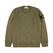 Stone Island 63051 Crewneck Sweatshirt Olive Green - 21SS
