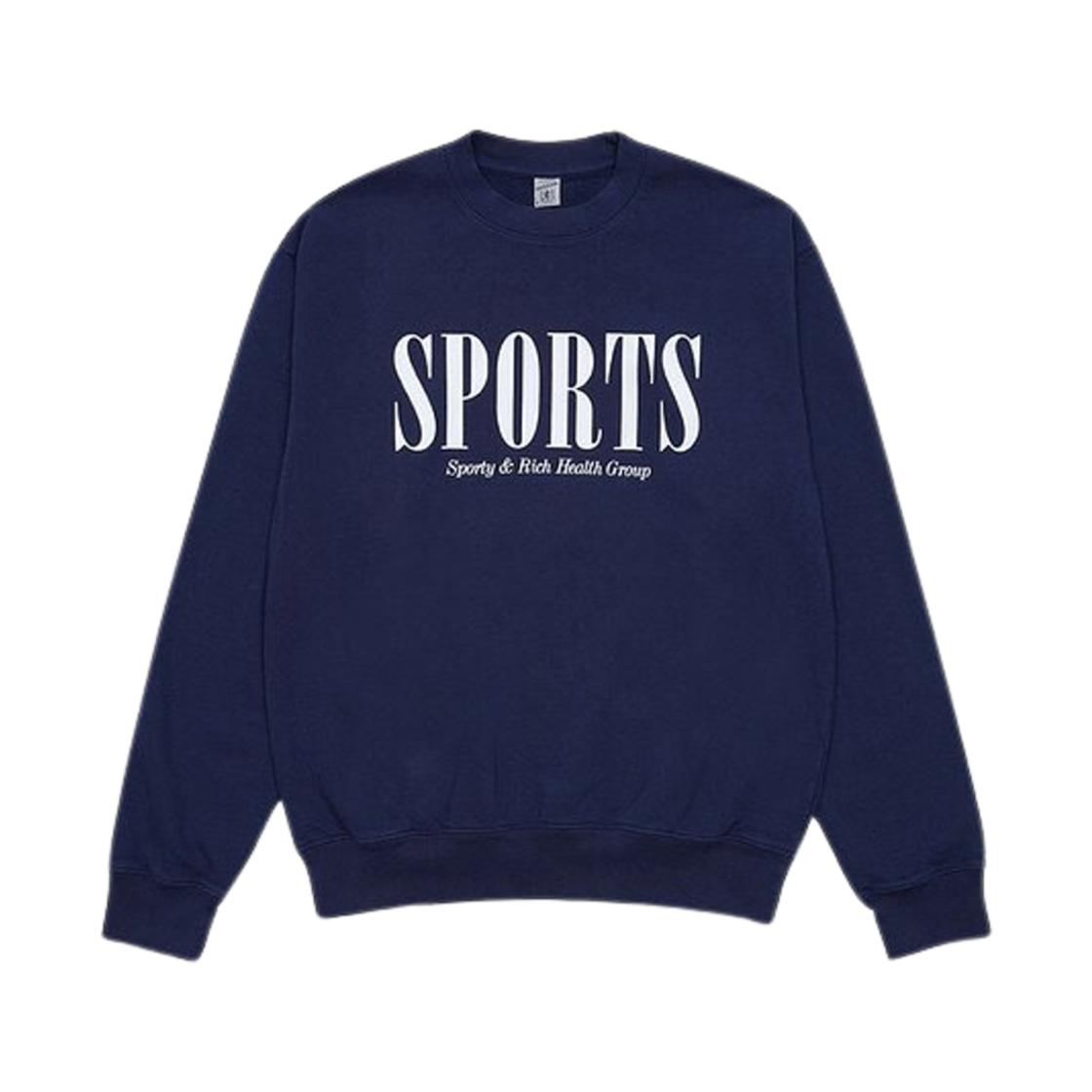 その他 Sporty & Rich Logo printing sweatshirt CR872NA (CR872NA) 스포티 앤 리치 로고 프린트 스웨트셔츠 네이비 | Sporty & Rich