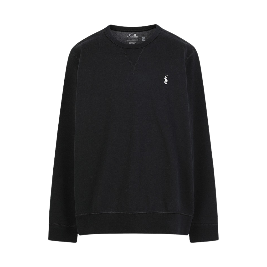 [30%적립] 폴로 랄프 로렌 더블 니트 스웨트셔츠 블랙([30%적립] Polo Ralph Lauren Double Knit Sweatshirt Black)