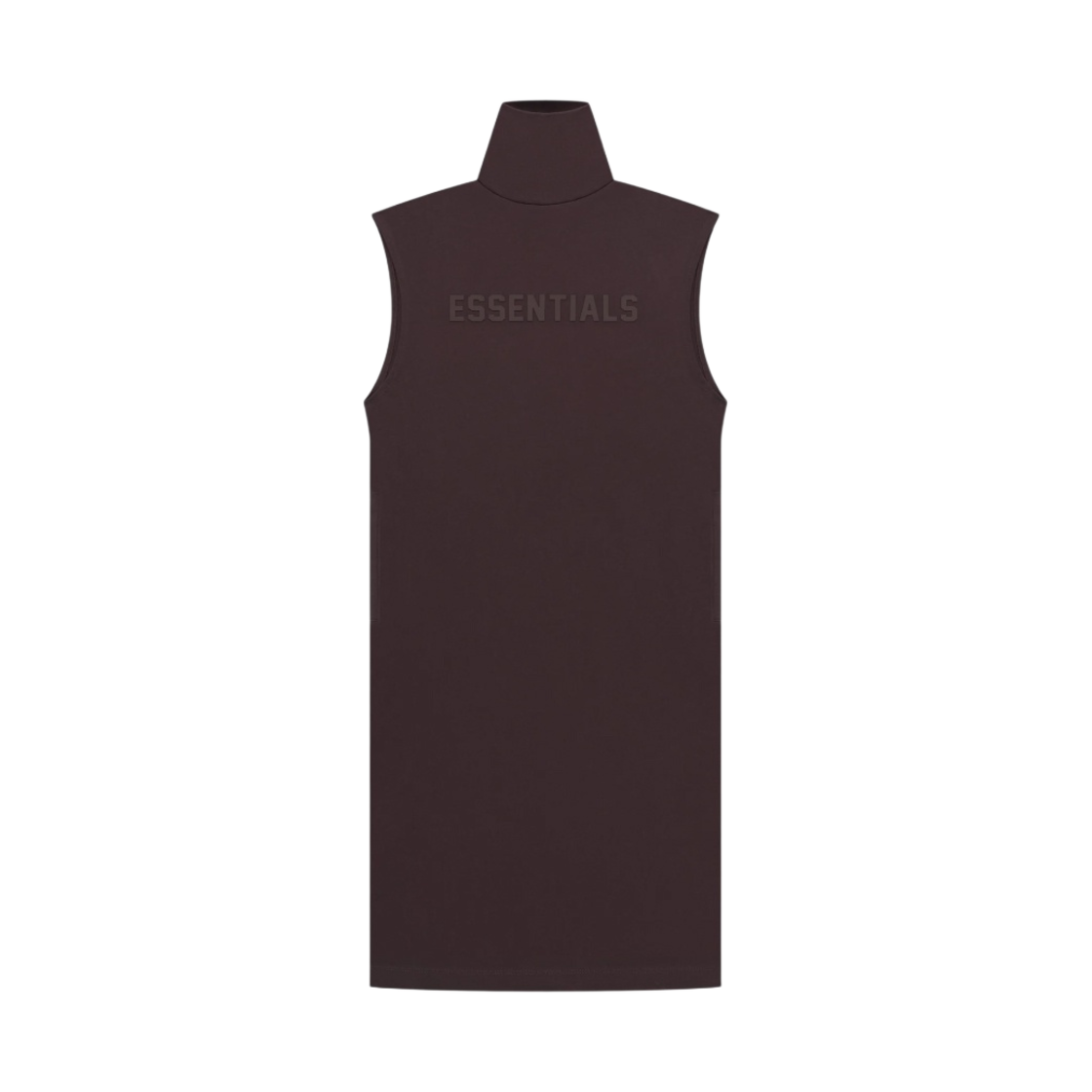 (W) 에센셜 슬리브리스 티셔츠 드레스 플럼 - 23SS((W) Essentials Sleeveless T-Shirt Dress Plum - 23SS) - 1