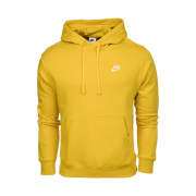 Nike NSW Club Fleece Pullover Hoodie Vivid Sulfur - US/EU