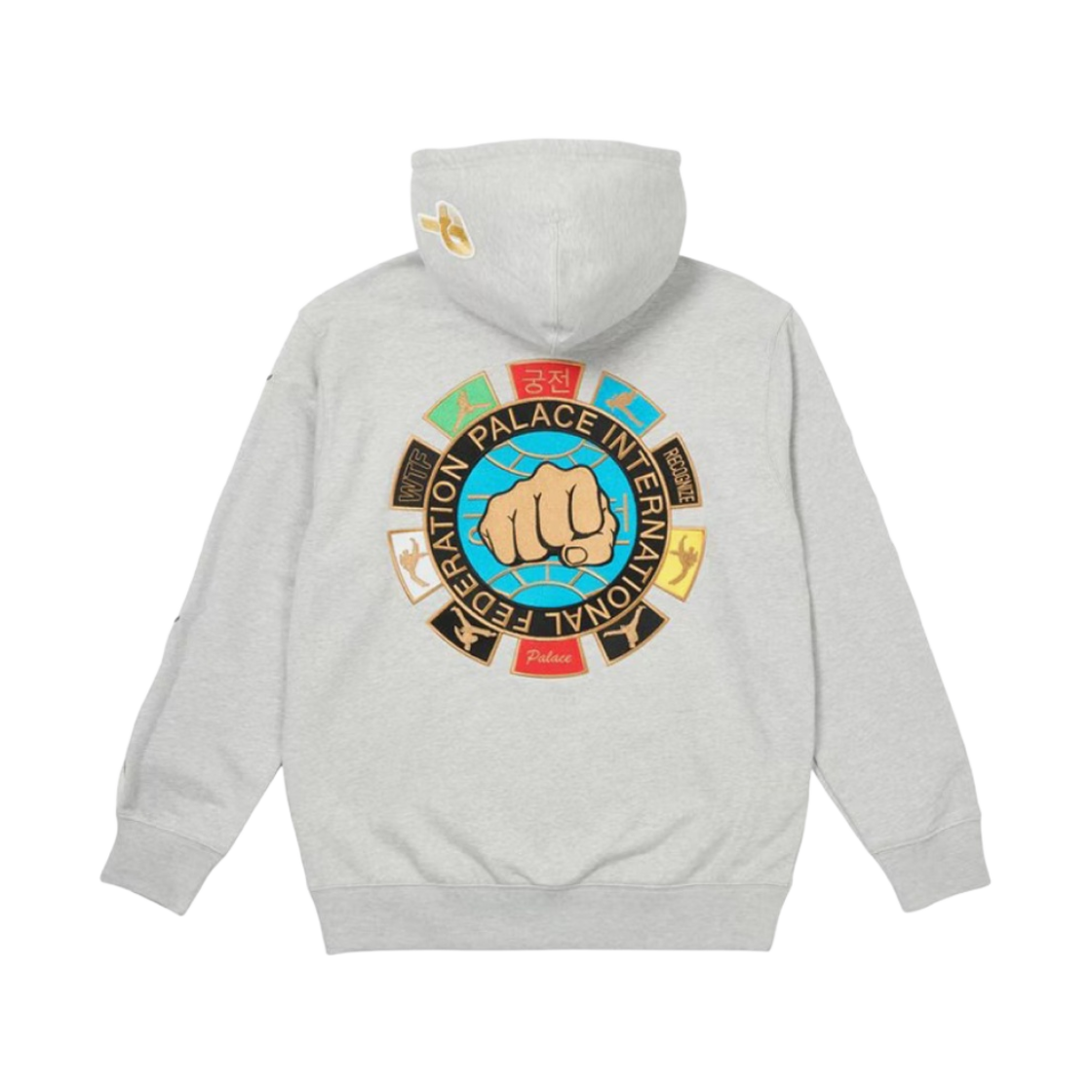 팔라스 하이 킥 후드 그레이 말 - 21FW(Palace High Kick Hood Grey Marl - 21FW) - 2