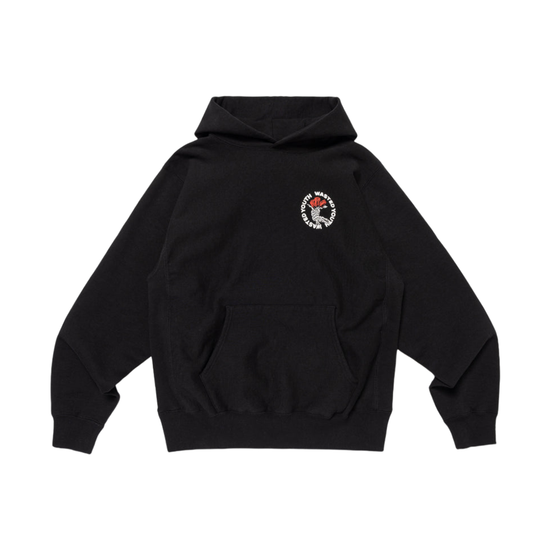베르디 웨이스티드 유스 헤비 웨이트 후디 #2 블랙(Verdy Wasted Youth Heavy Weight Hoodie#2 Black)