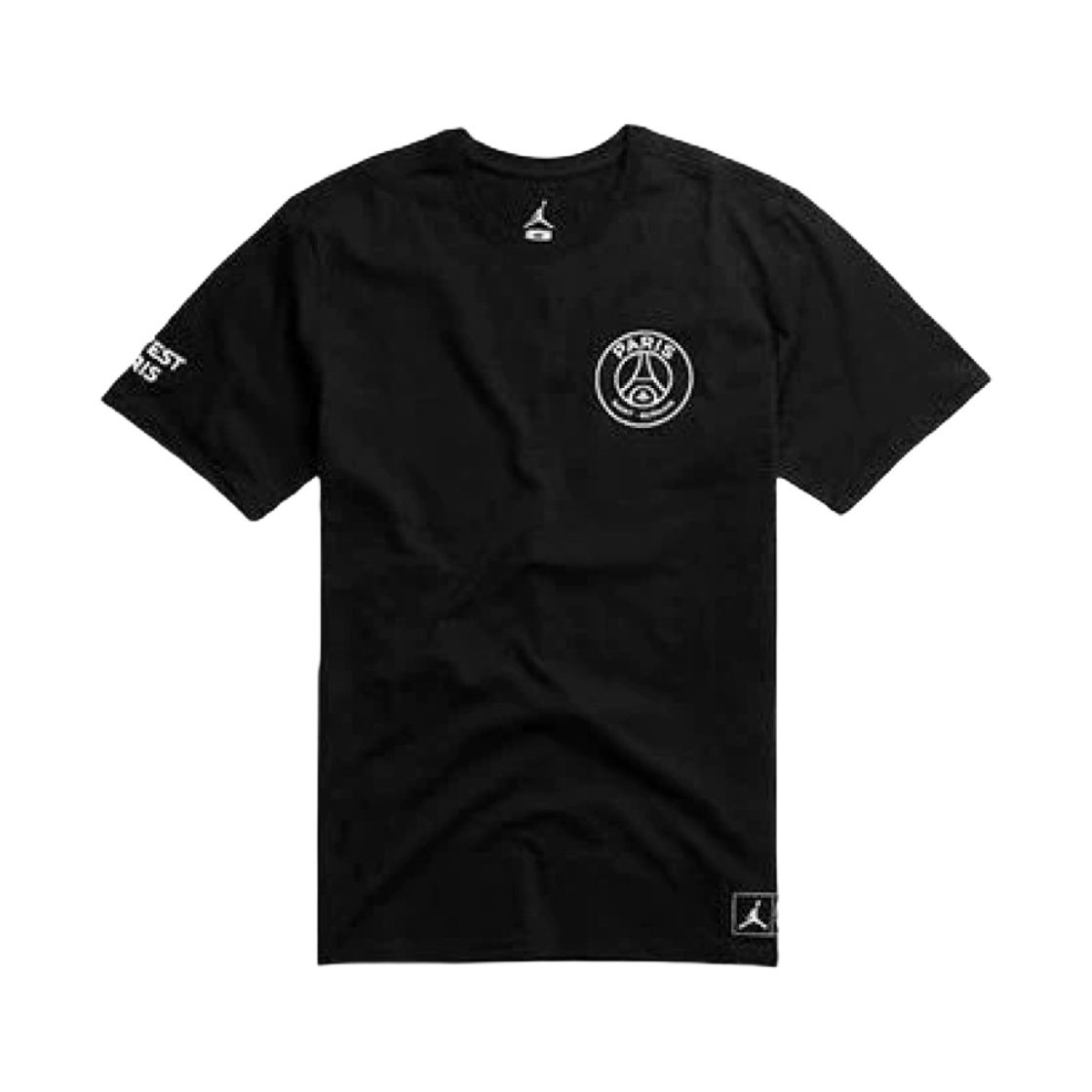 조던 x 파리 생제르맹 로고 티셔츠 블랙 화이트 - US/EU(Jordan x Paris Saint-Germain Logo T-Shirt Black White - US/EU) - 2