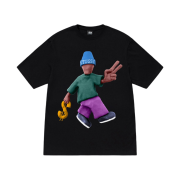 Stussy Peace & Prosperity T-Shirt Black