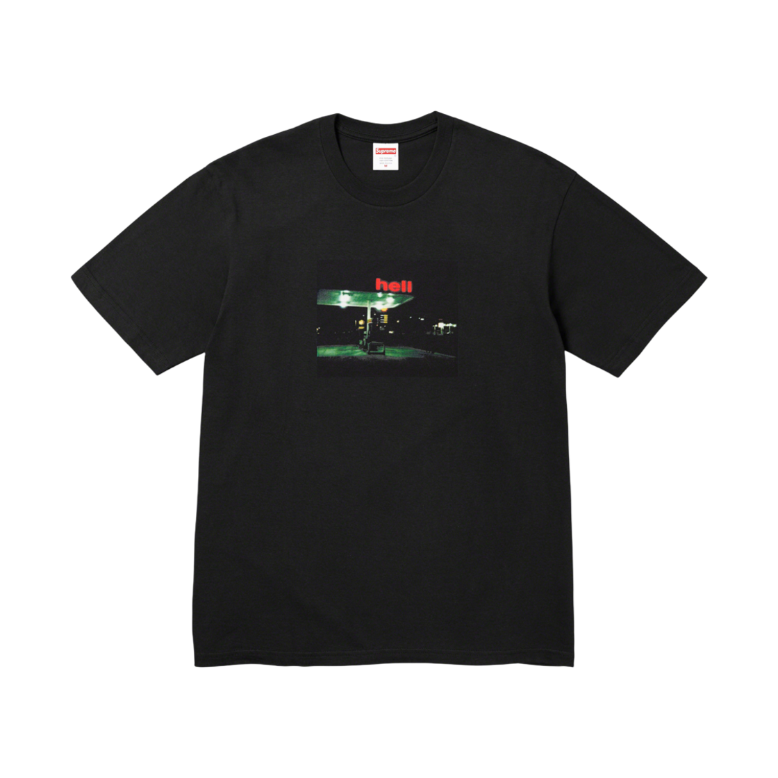 슈프림 헬 티셔츠 블랙 - 23FW