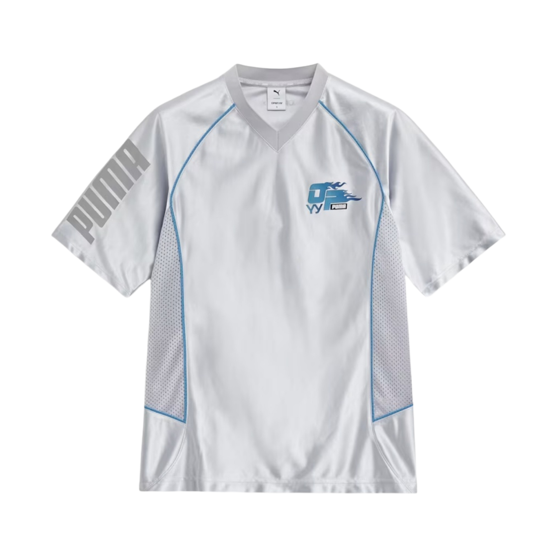 푸마 x 오픈 Yy 메쉬 티셔츠 그레이