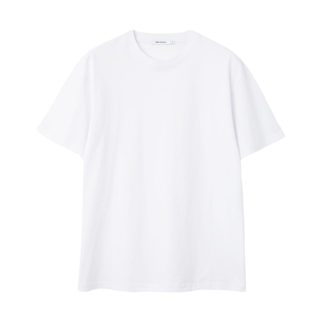 밀로 아카이브 오리지널 코튼 티셔츠 화이트(Millo Archive Original Cotton T-Shirts White)