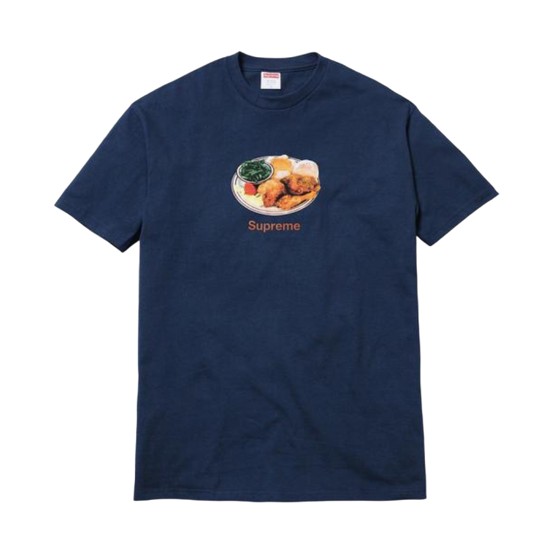 슈프림 치킨 디너 티셔츠 네이비 - 18SS(Supreme Chicken Dinner T-Shirt Navy - 18SS) - 1