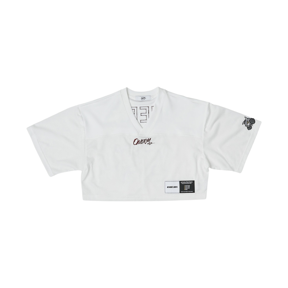 - (W) ONERM Wild Cats Cropped Rugby Jersey Off White - #2