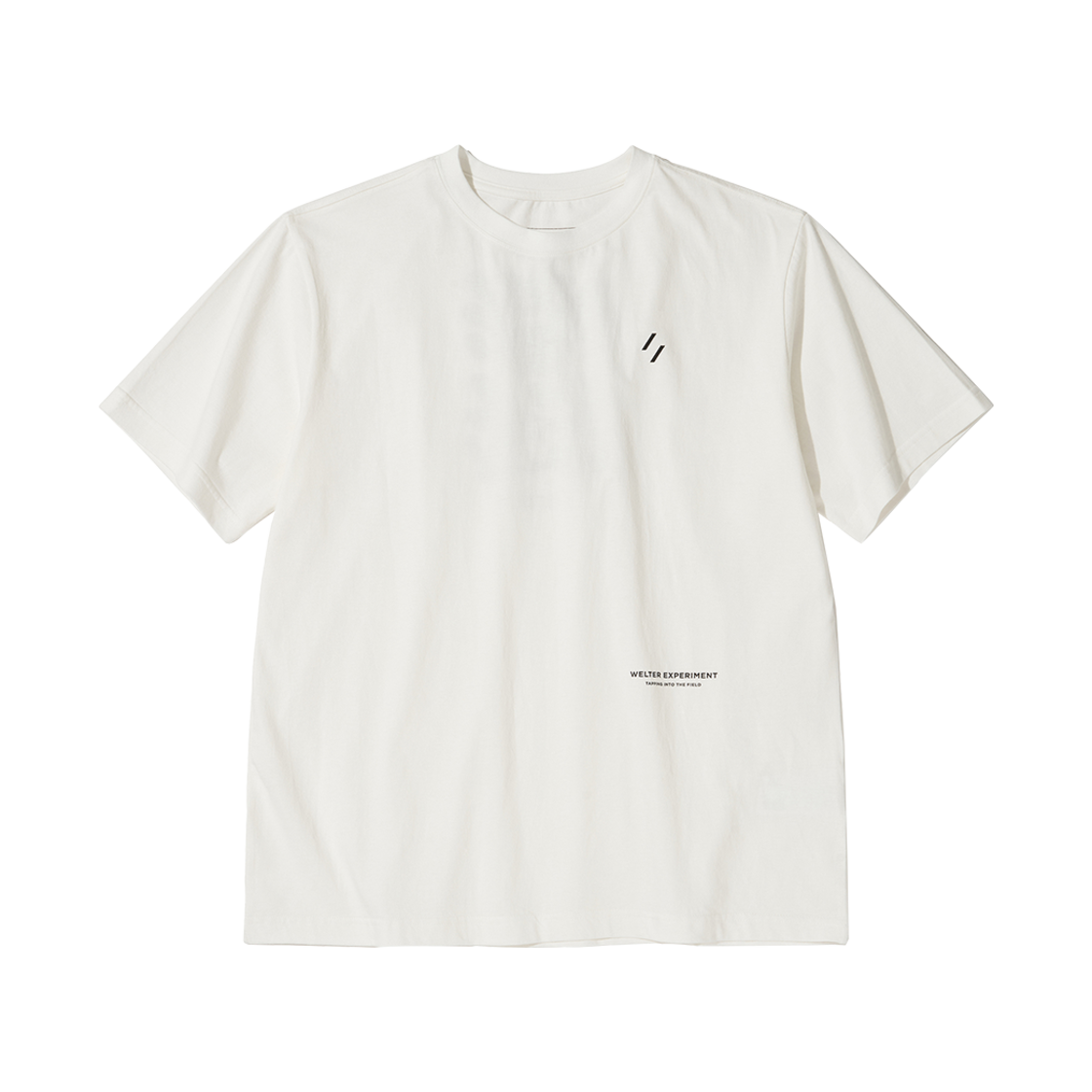 WBEUTS003WH Welter Experiment Sunrise T-Shirt White