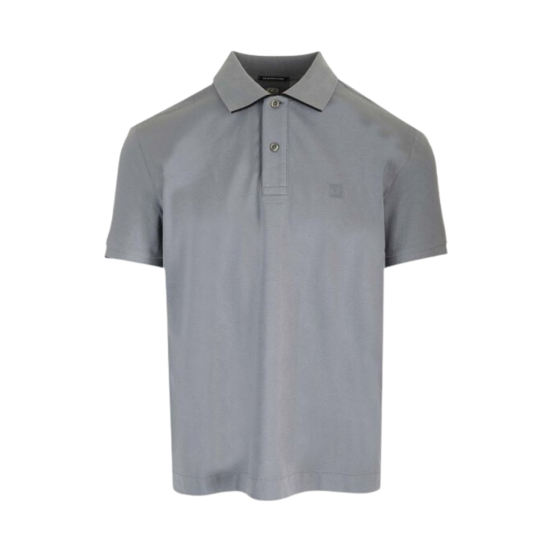 16CLPL118A005263W975 C.P. Company Metropolis Series Stretch Piquet Polo Shirt Grey - 24SS
