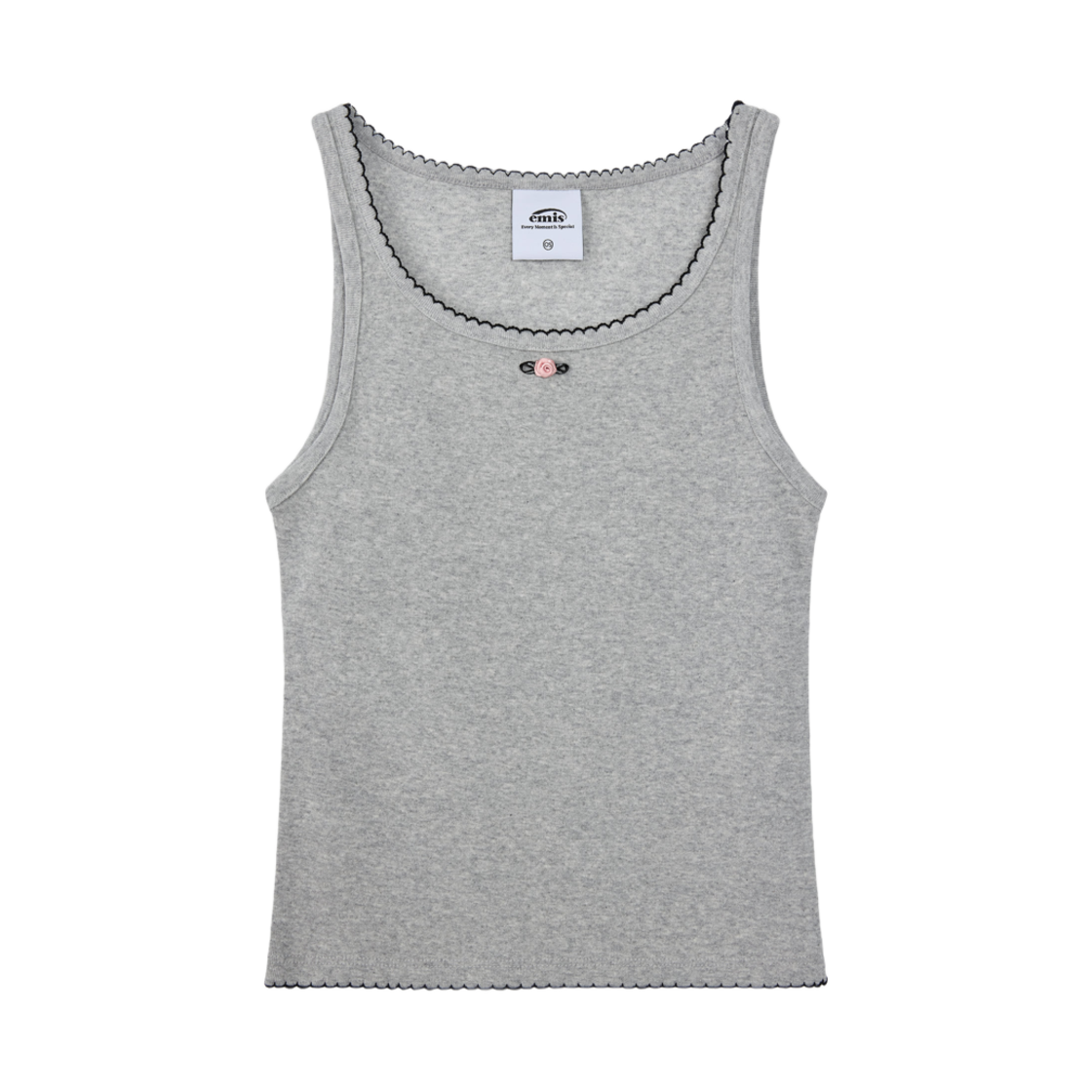 - (W) Emis Mini Corsage Sleeveless Gray