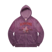 Supreme x True Religion Zip Up Hooded Sweatshirt Purple - 21FW