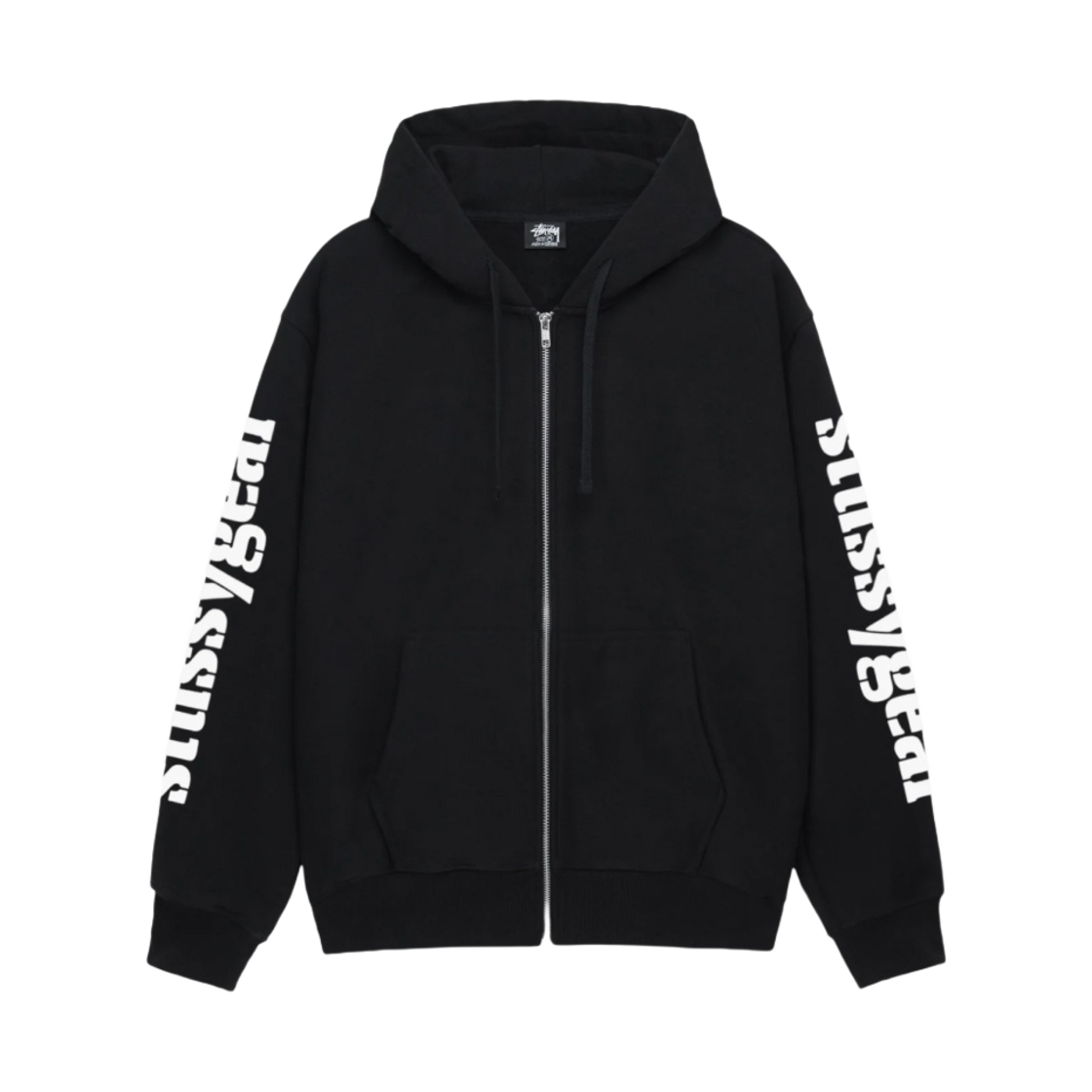 ★韓国の人気★【Stussy】★STOCK ZIP HOODIE★Black★ ☆関税込☆Stussy☆Stussy Stock Seoul Zip Hood Black 2022