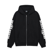Stussy Gear Zip Hoodie Black