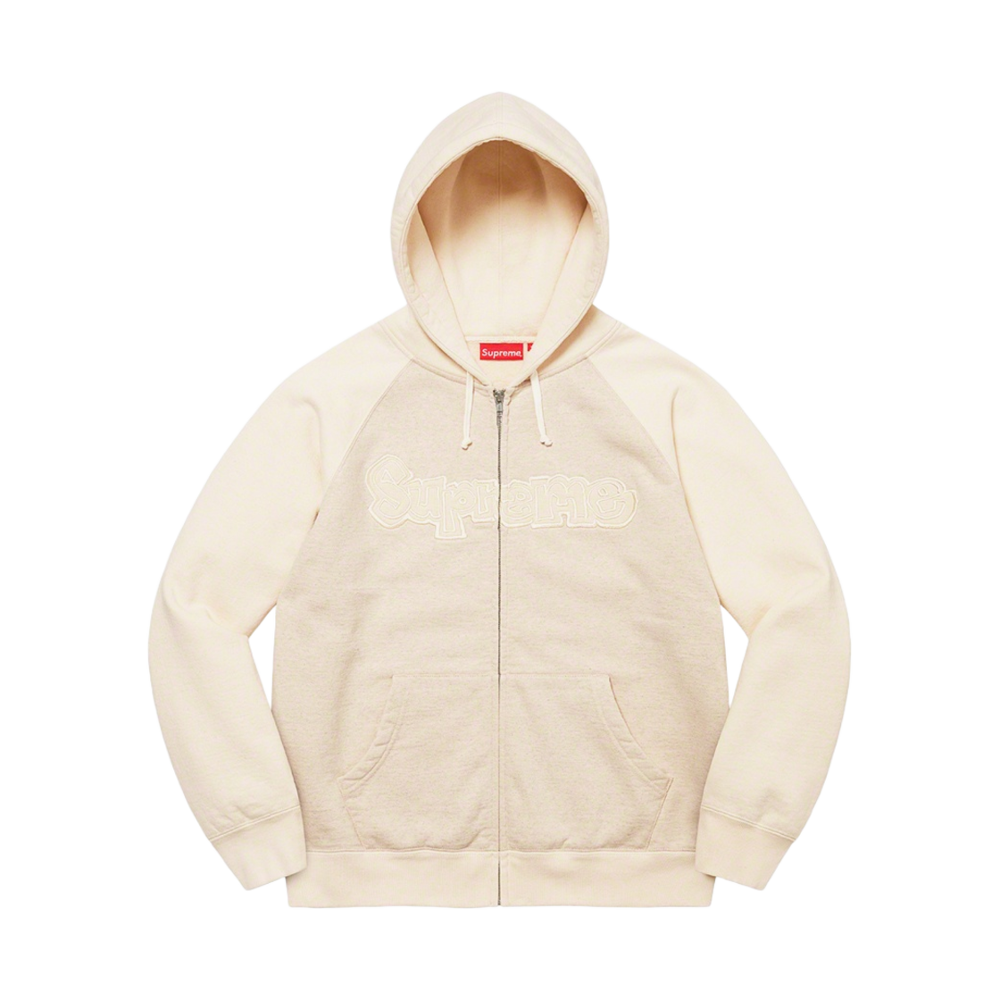 슈프림 곤즈 아플리케 집업 후드 스웨트셔츠 내츄럴 - 22FW(Supreme Gonz Applique Zip Up Hooded Sweatshirt Natural - 22FW) - 1