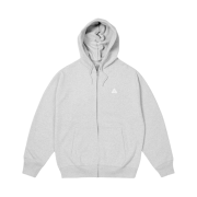 Palace Sofar Zip Hood Grey Marl - 24FW