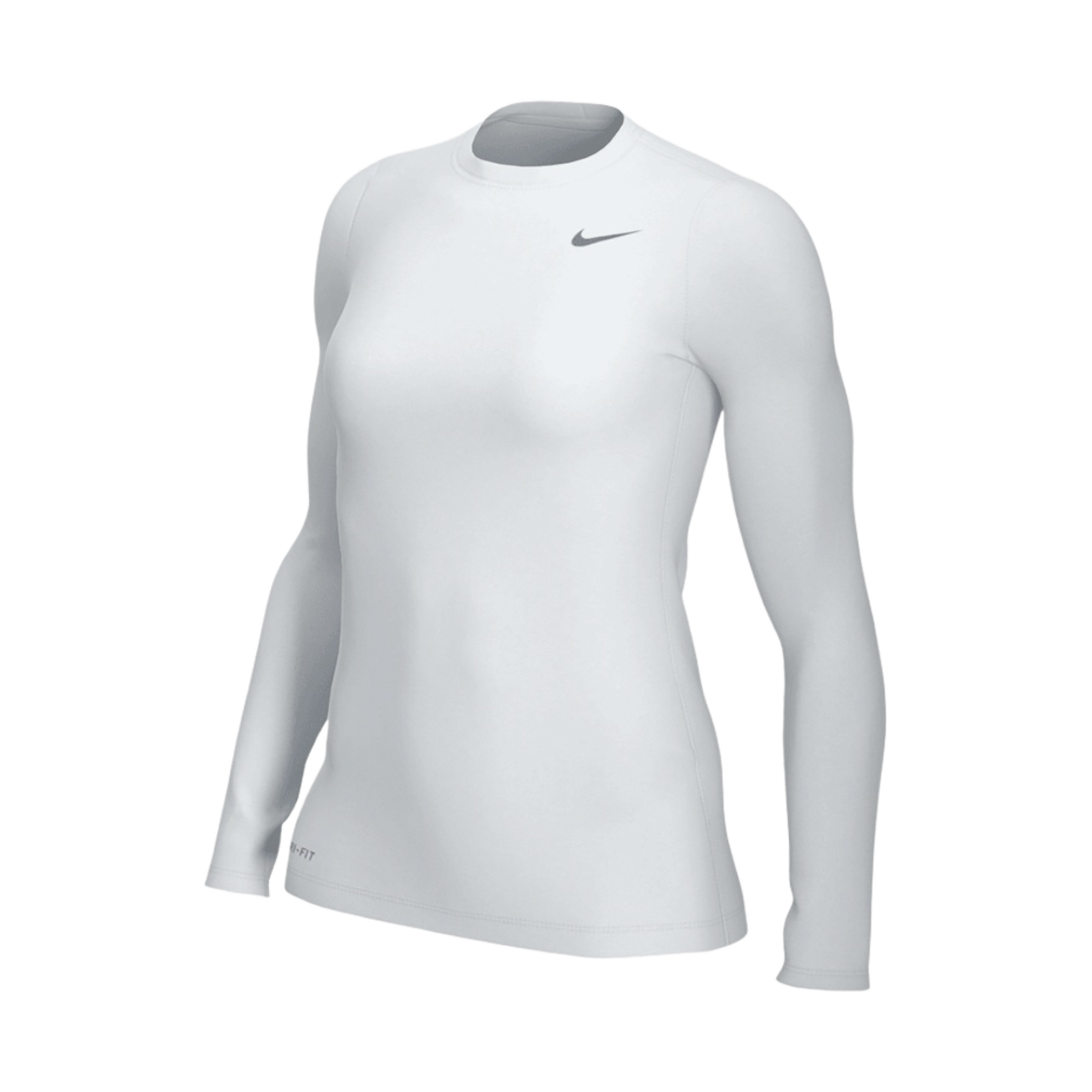 (W) 나이키 레전드 롱슬리브 트레이닝 티셔츠 화이트((W) Nike Legend Long Sleeve Training T-Shirt White) - 1