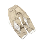 Wapworks Office Back Slit Pants Beige