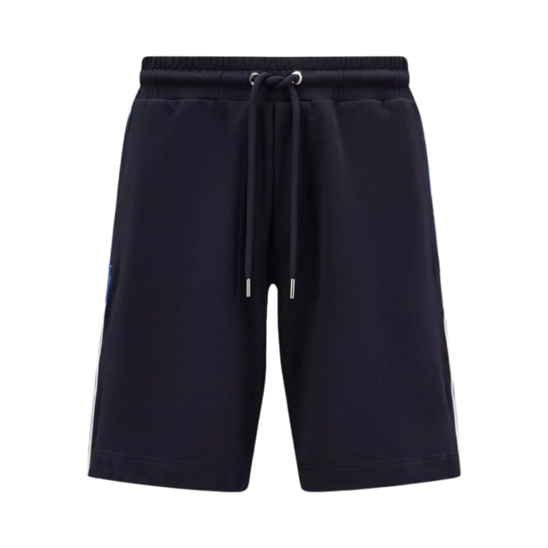 몽클레르 로고 쇼츠 네이비 블루 - 23SS(Moncler Logo Shorts Navy Blue - 23SS) - 1