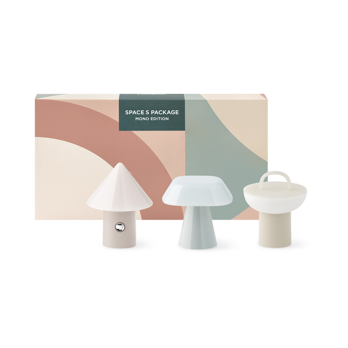 SPACE-S-PACKAGE-MONO Lumena SPACE S Mood Light Package MONO EDITION