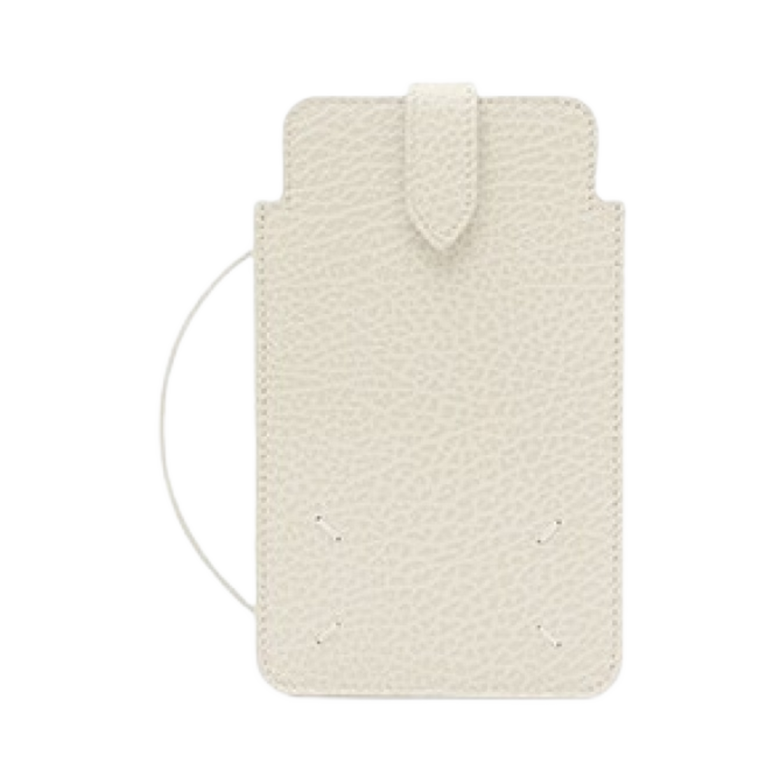 메종 마르지엘라 레더 폰 홀더 라이트 그레이(Maison Margiela Leather Phone Holder Light Grey) - 1