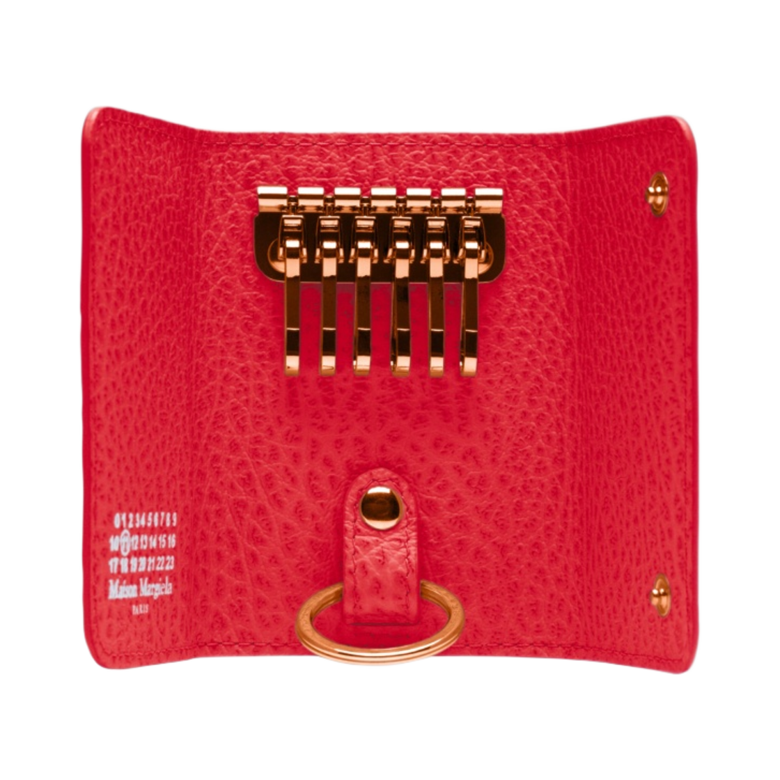 메종 마르지엘라 포 스티치 키 홀더 오뜨 레드(Maison Margiela Four Stitches Key Holder Haute Red) - 2