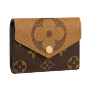 Louis Vuitton Zoe Wallet Monogram and Monogram Reversed