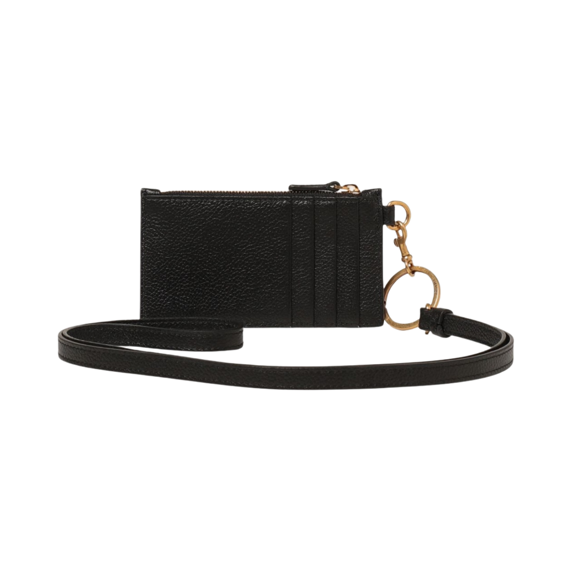 발렌시아가 캐쉬 키링 카드 케이스 블랙 골드(Balenciaga Cash Keyring Card Case Black Gold) - 2