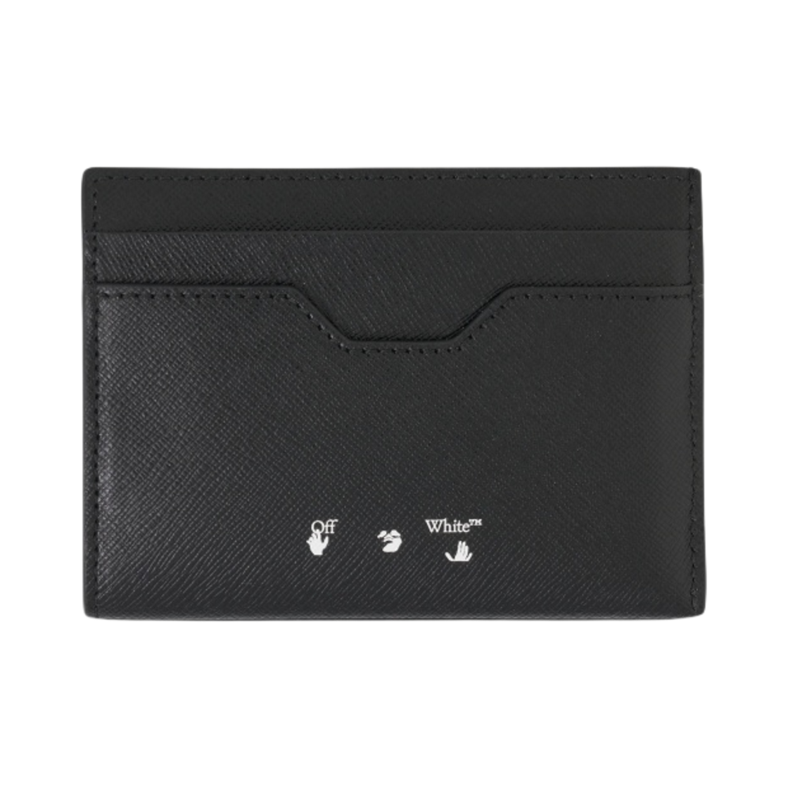 오프화이트 바인더 다이애그 새프 슬림 월렛 블랙 화이트(Off-White Binder Diag Saff Slim Wallet Black White) - 2
