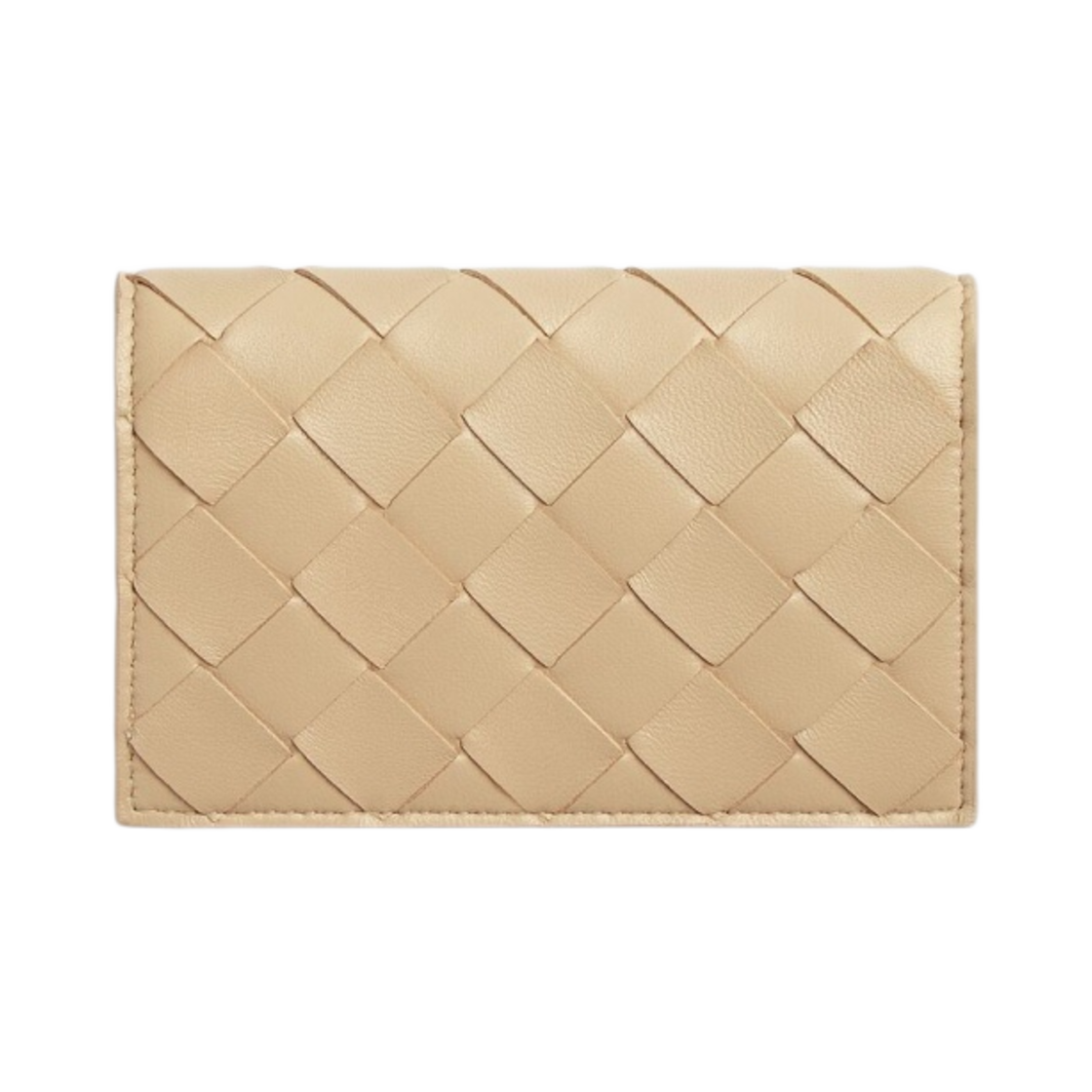 보테가 베네타 코인 카드 케이스 포리지(Bottega Veneta Card Case with Coin Purse Porridge) - 1