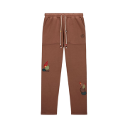 Jordan x Travis Scott Fleece Pants Antique Brown - Asia
