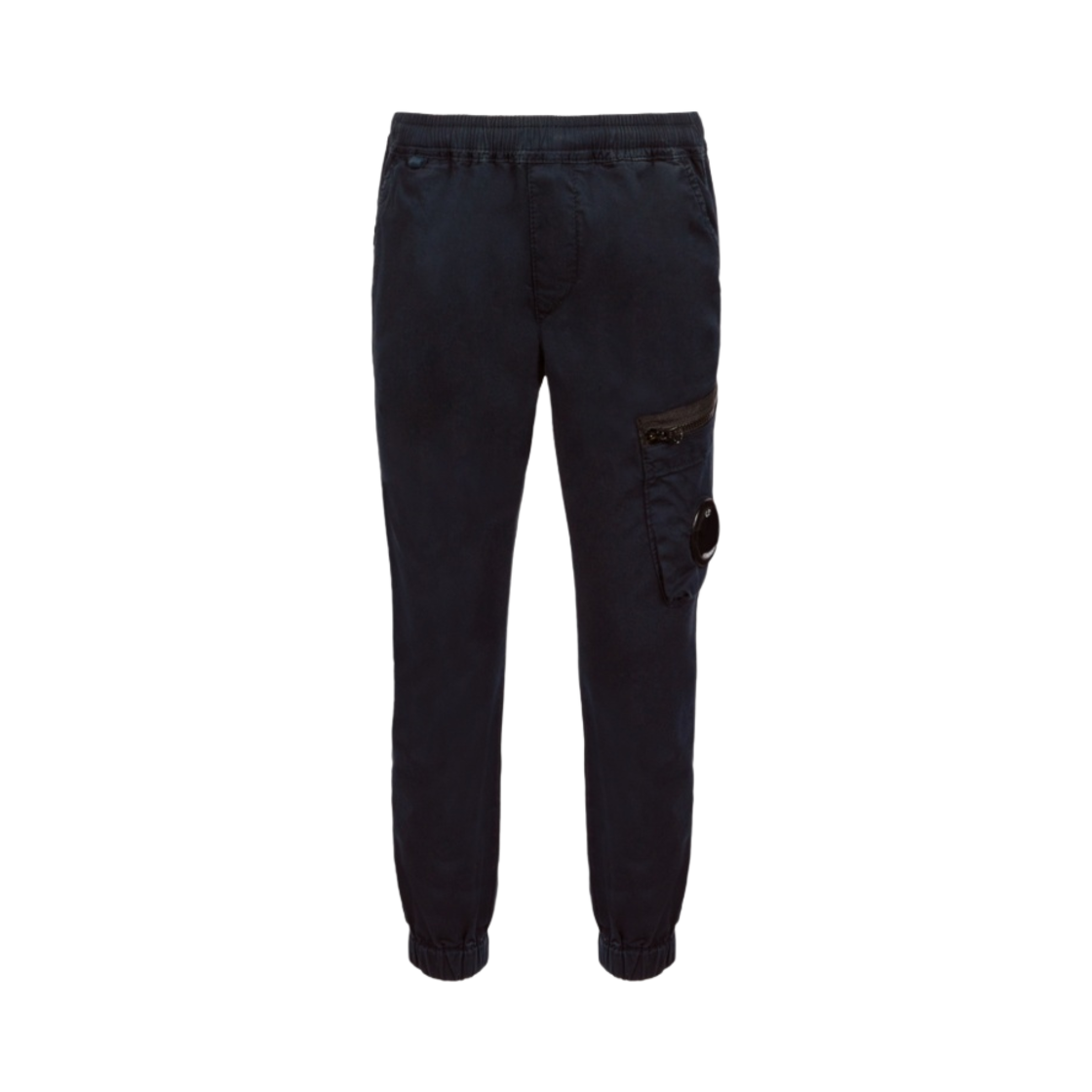 (키즈) C.P. 컴퍼니 U16 스트레치 개버딘 카고 트랙 팬츠 네이비 - 23SS((Kids) C.P. Company U16 Stretch Gabardine Cargo Track Pants Navy - 23SS) - 1